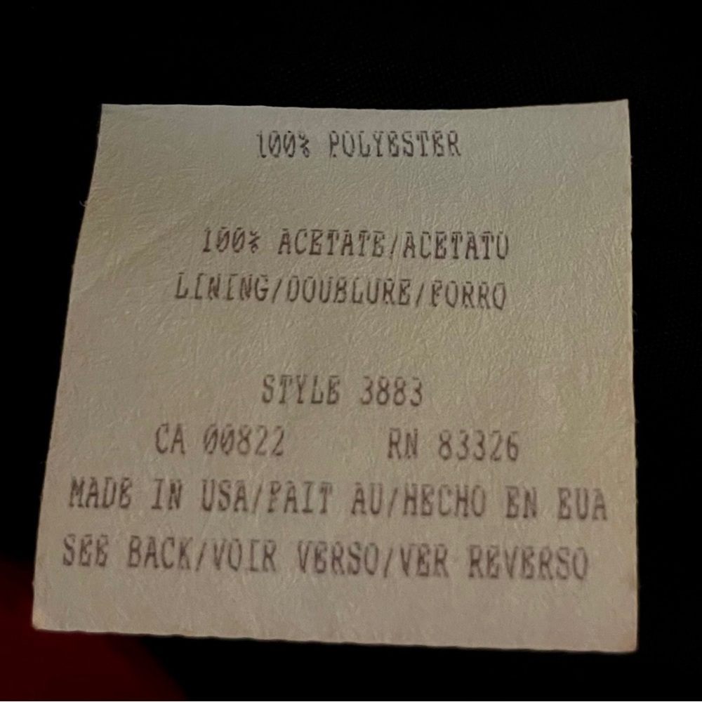 Vintage Formal Full Length Mandarin Beaded Huey Waltzer for Saks Dress Size 8 - Picture 7 of 10